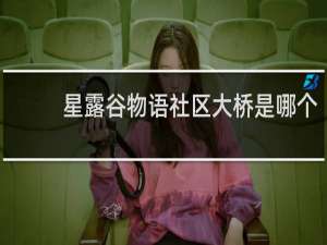 星露谷物语社区大桥是哪个