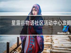 星露谷物语社区活动中心攻略