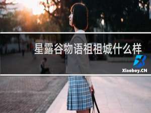 星露谷物语祖祖城什么样