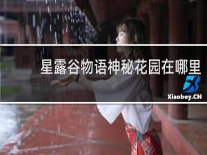 星露谷物语神秘花园在哪里