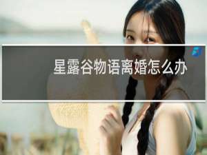 星露谷物语离婚怎么办