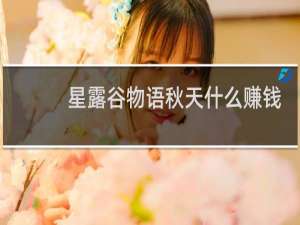 星露谷物语秋天什么赚钱