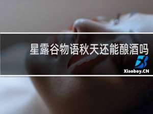 星露谷物语秋天还能酿酒吗
