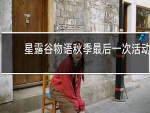 星露谷物语秋季最后一次活动