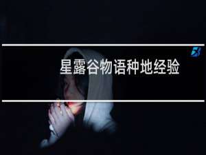 星露谷物语种地经验