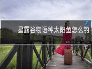 星露谷物语种太阳鱼怎么钓