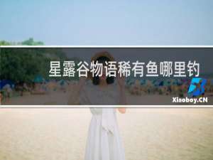 星露谷物语稀有鱼哪里钓