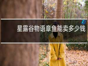 星露谷物语章鱼能卖多少钱