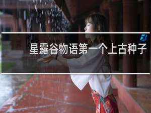 星露谷物语第一个上古种子