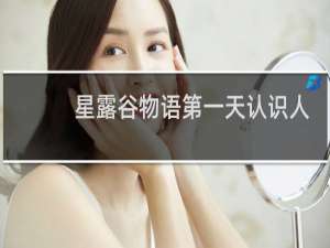星露谷物语第一天认识人