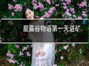 星露谷物语第一天进矿