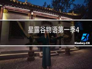 星露谷物语第一季4