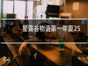 星露谷物语第一年夏25