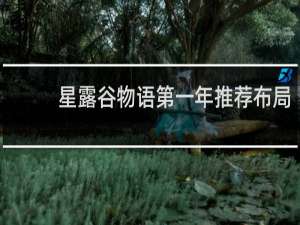 星露谷物语第一年推荐布局