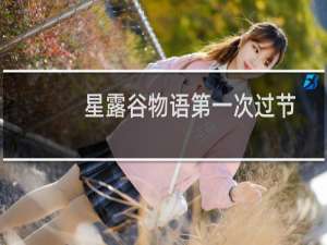 星露谷物语第一次过节