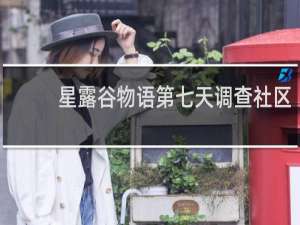 星露谷物语第七天调查社区