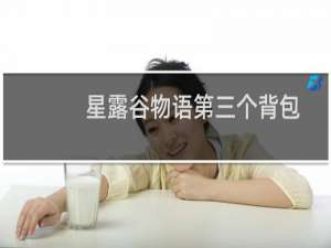 星露谷物语第三个背包