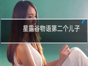 星露谷物语第二个儿子