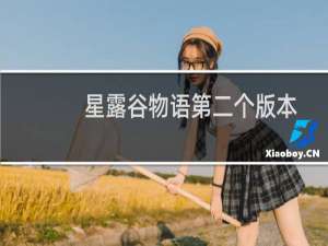 星露谷物语第二个版本