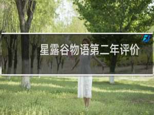 星露谷物语第二年评价