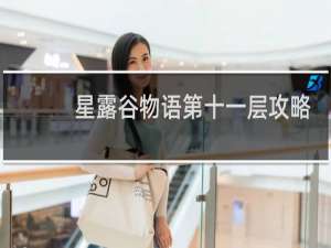 星露谷物语第十一层攻略