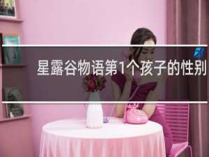 星露谷物语第1个孩子的性别