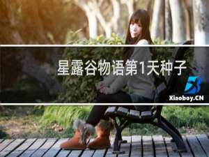 星露谷物语第1天种子