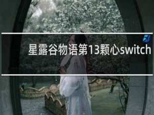 星露谷物语第13颗心switch
