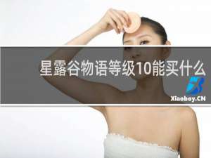 星露谷物语等级10能买什么