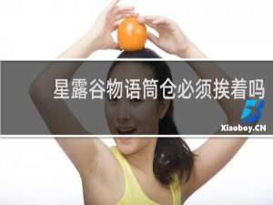 星露谷物语筒仓必须挨着吗