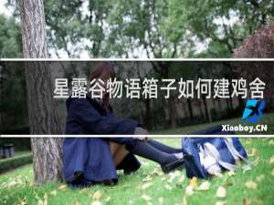 星露谷物语箱子如何建鸡舍