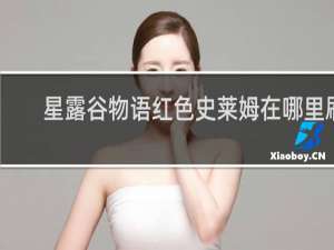 星露谷物语红色史莱姆在哪里刷