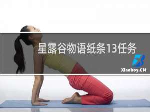 星露谷物语纸条13任务