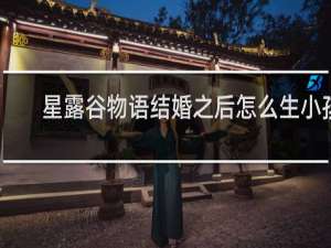 星露谷物语结婚之后怎么生小孩