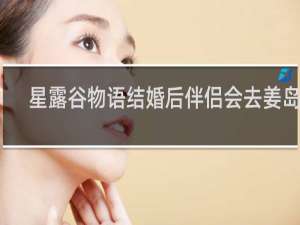星露谷物语结婚后伴侣会去姜岛吗