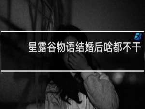 星露谷物语结婚后啥都不干