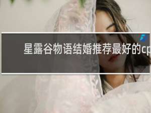 星露谷物语结婚推荐最好的cp