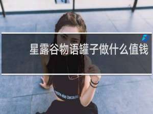 星露谷物语罐子做什么值钱