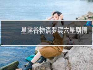 星露谷物语罗宾六星剧情