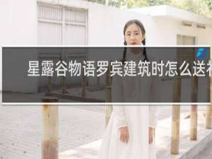 星露谷物语罗宾建筑时怎么送礼