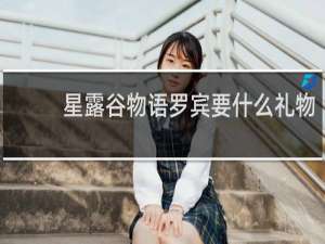星露谷物语罗宾要什么礼物
