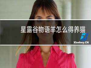 星露谷物语羊怎么得养猫