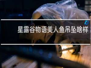 星露谷物语美人鱼吊坠啥样