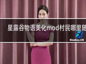 星露谷物语美化mod村民哪里随该