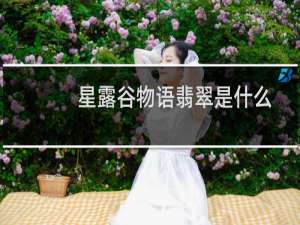 星露谷物语翡翠是什么