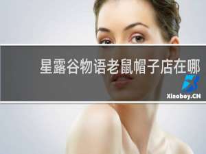星露谷物语老鼠帽子店在哪