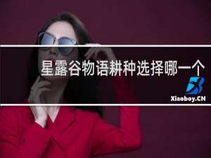 星露谷物语耕种选择哪一个