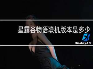 星露谷物语联机版本是多少