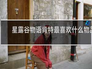 星露谷物语肯特最喜欢什么物品