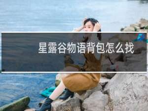 星露谷物语背包怎么找